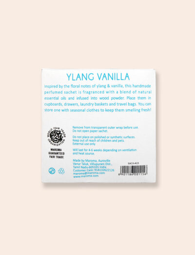 Perfume Square Sachet-Ylang Vanilla