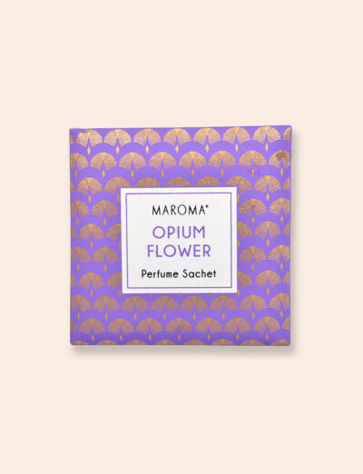 Perfume Square Sachet-Opium Flower