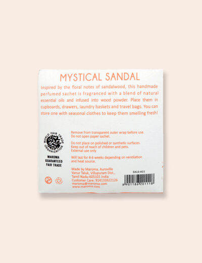 Perfume Square Sachet- Mystical Sandal