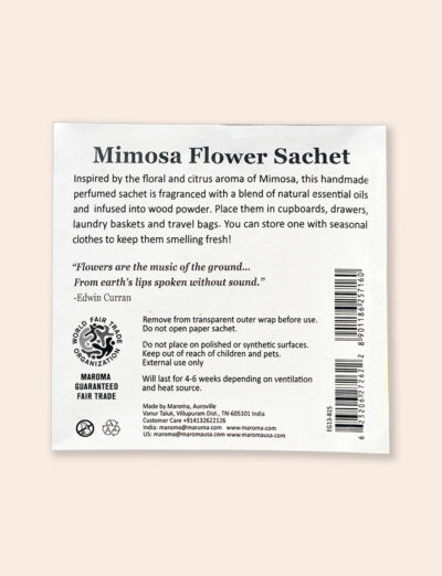 Flower Sachet – Mimosa