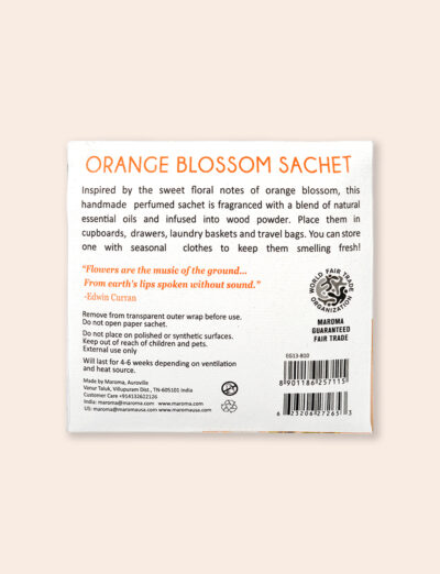 Flower Sachet – Orange Blossom