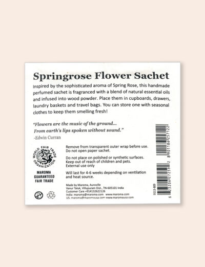 Flower Sachet – Spring Rose