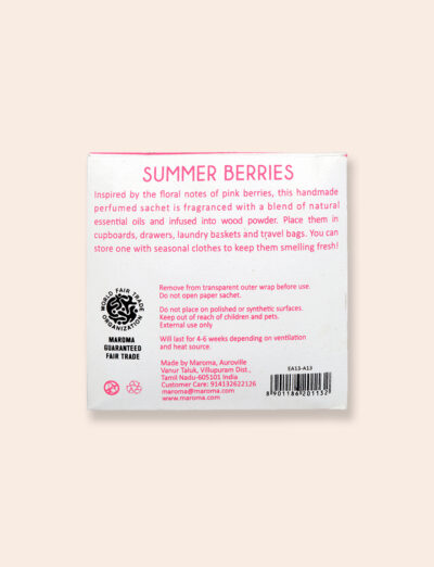 Perfume Square Sachet-Summer Berries