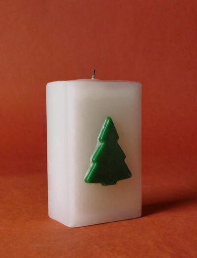 Frosted Pine Scented Candle – 200gms